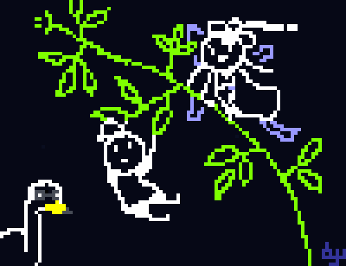 hadakanbonezumi-pixel art 七夕!