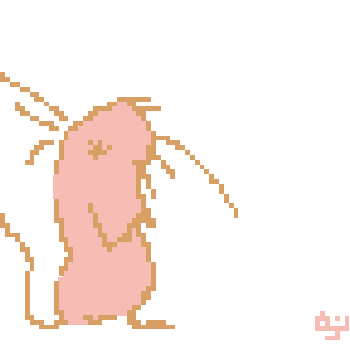 hadakanbonezumi-mappadeppamice-pixel art