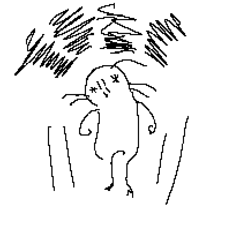 hadakanbonezumi-doodle