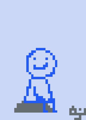 hadakanbonezumi-arts-DoppeCoppe Gif anime pixel art orange rain